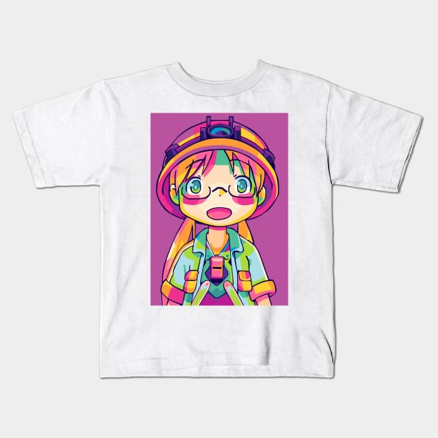 Riko Made in Abyss Kids T-Shirt by BLUESIDE